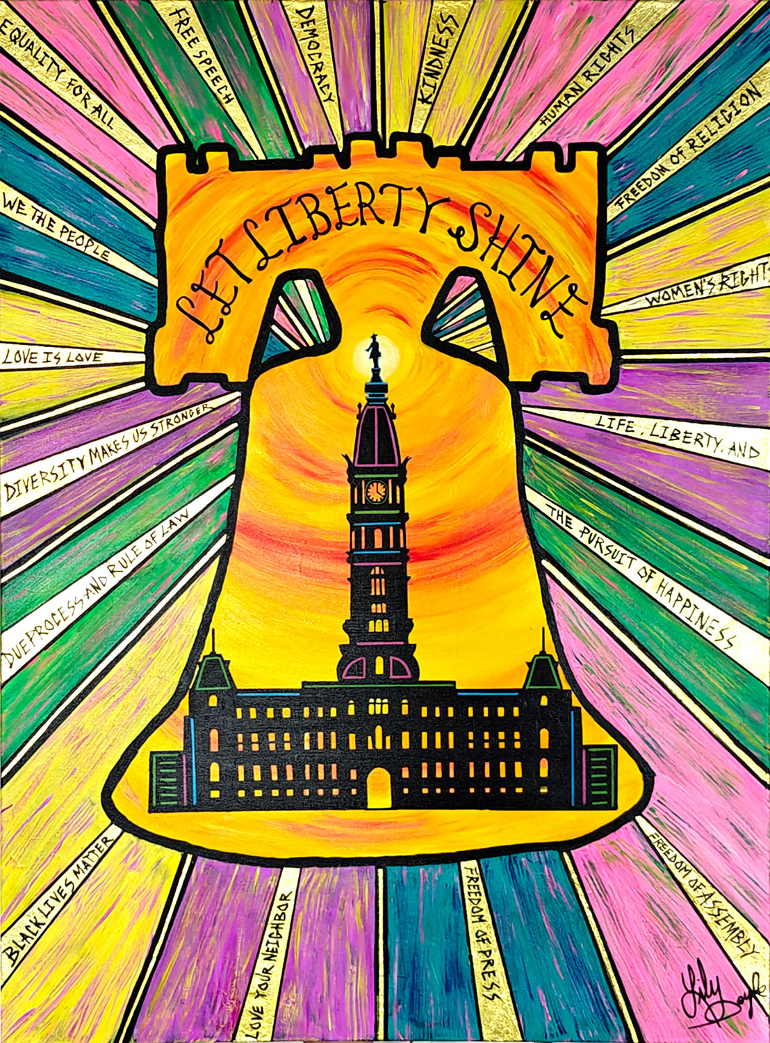 LET LIBERTY SHINE Let Liberty Shine